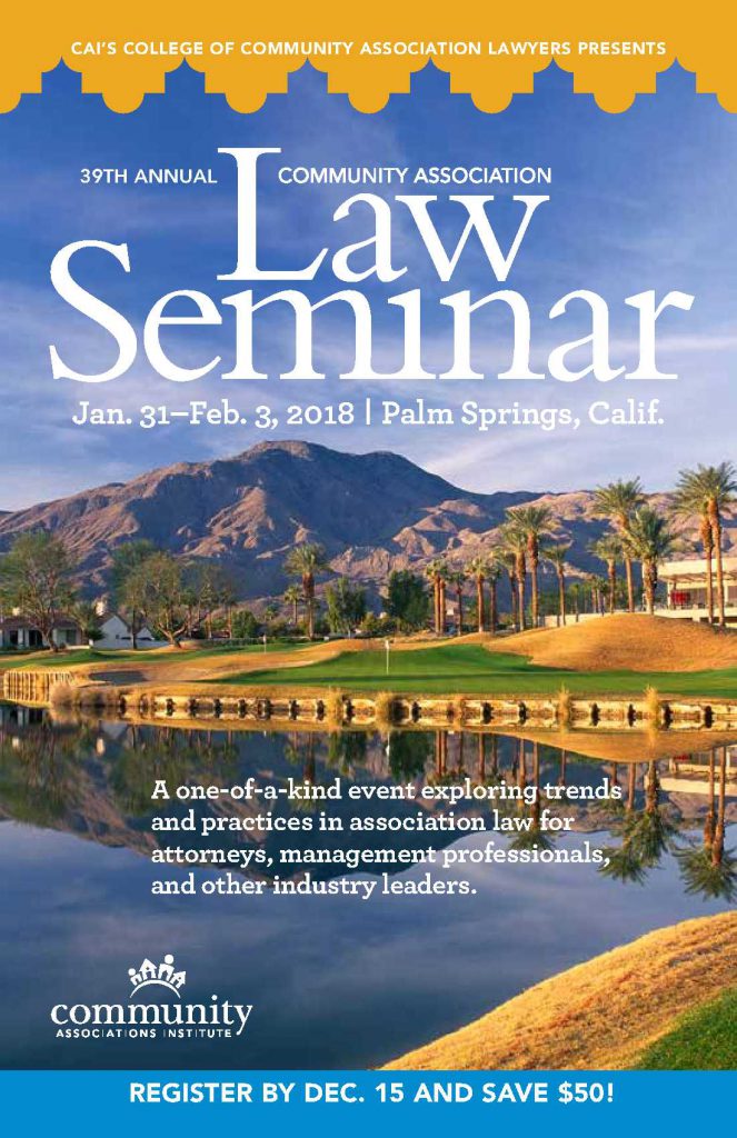 Law Seminar 2018